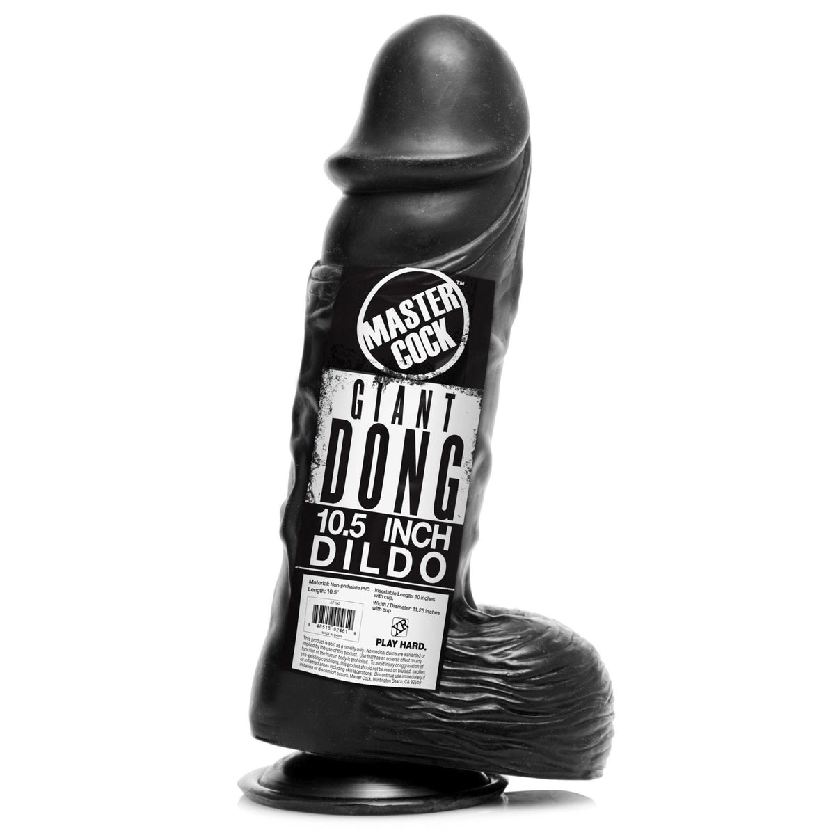 Giant Black 10.5 Inch Dong - Royal Sins