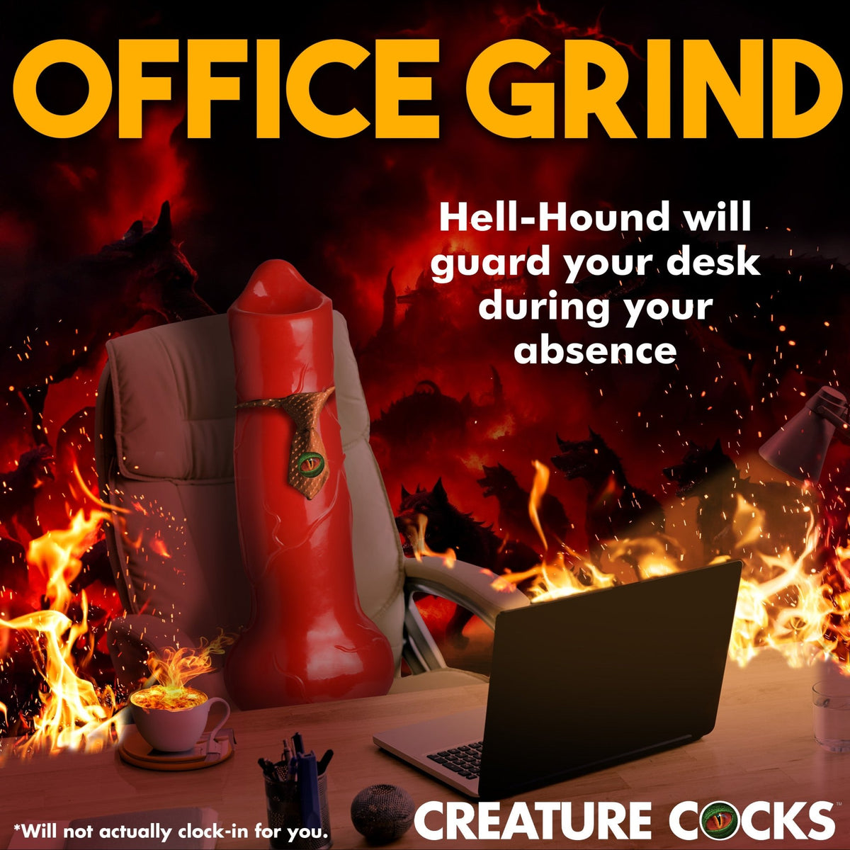 Giant Hell - Hound Canine 2ft Dildo - Royal Sins