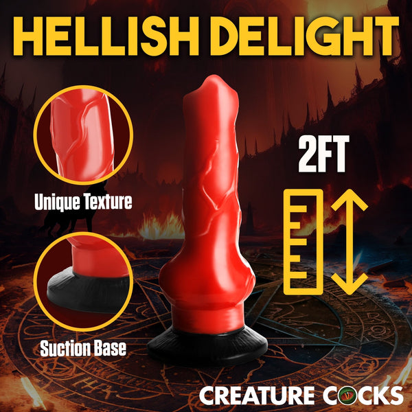 Giant Hell - Hound Canine 2ft Dildo - Royal Sins