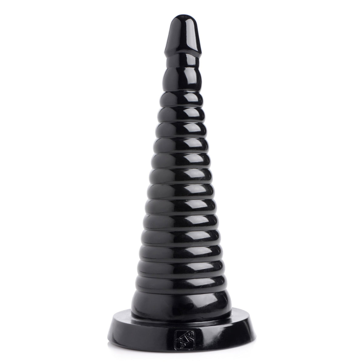 Giant Ribbed Anal Cone - Royal Sins