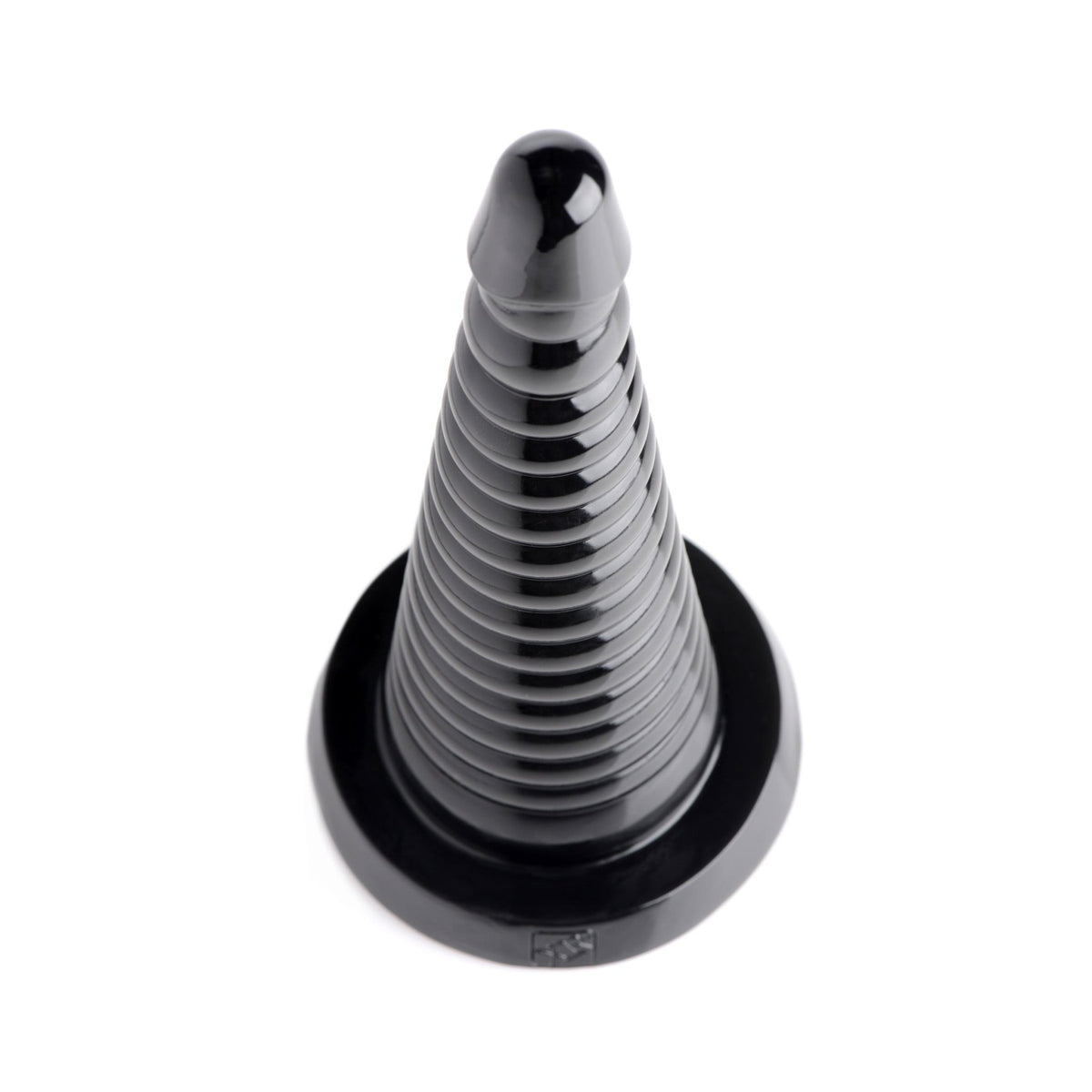 Giant Ribbed Anal Cone - Royal Sins