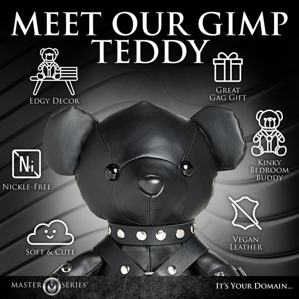 Gimp Teddy Bear - Black - Royal Sins