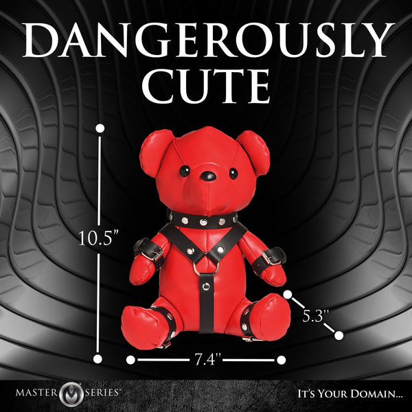 Gimp Teddy Bear - Red - Royal Sins