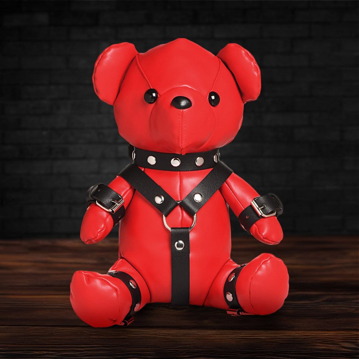 Gimp Teddy Bear - Red - Royal Sins