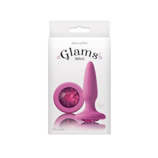 Glams Mini Anal Plug Pink Gem - Royal Sins