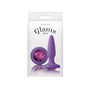 Glams Mini Anal Plug Purple Gem - Royal Sins