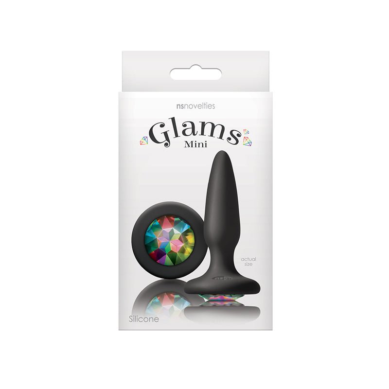 Glams Mini Anal Plug Rainbow Gem - Royal Sins