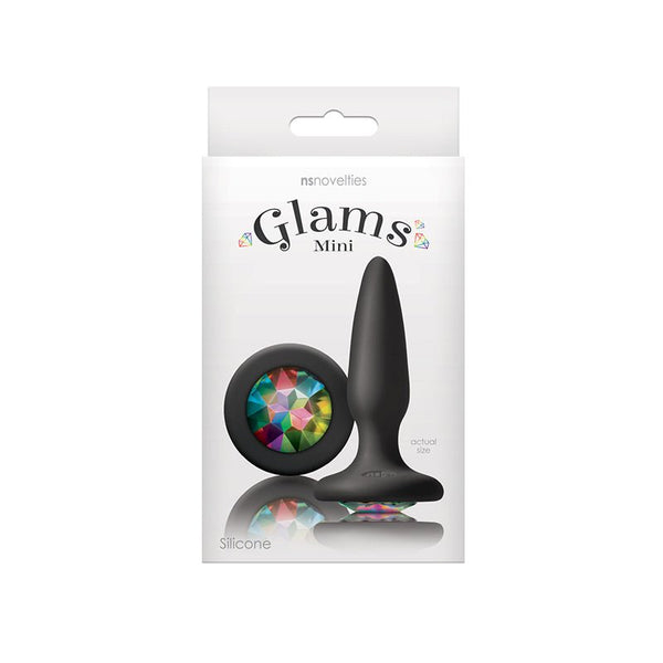 Glams Mini Anal Plug Rainbow Gem - Royal Sins
