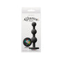 Glams Ripple Anal Plug Rainbow Gem Black - Royal Sins
