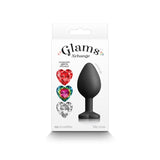 Glams Xchange Heart Anal Plug Medium - Royal Sins