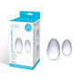 Glas 2 - Piece Glass Yoni Egg Set - Royal Sins