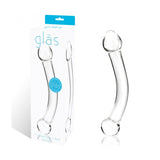 Glas 7 in. Curved Glass G Spot Stimulator - Royal Sins