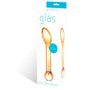 Glas 7 in. Honey Dripper Anal Slider Prostate Stimulating Glass Dildo - Royal Sins