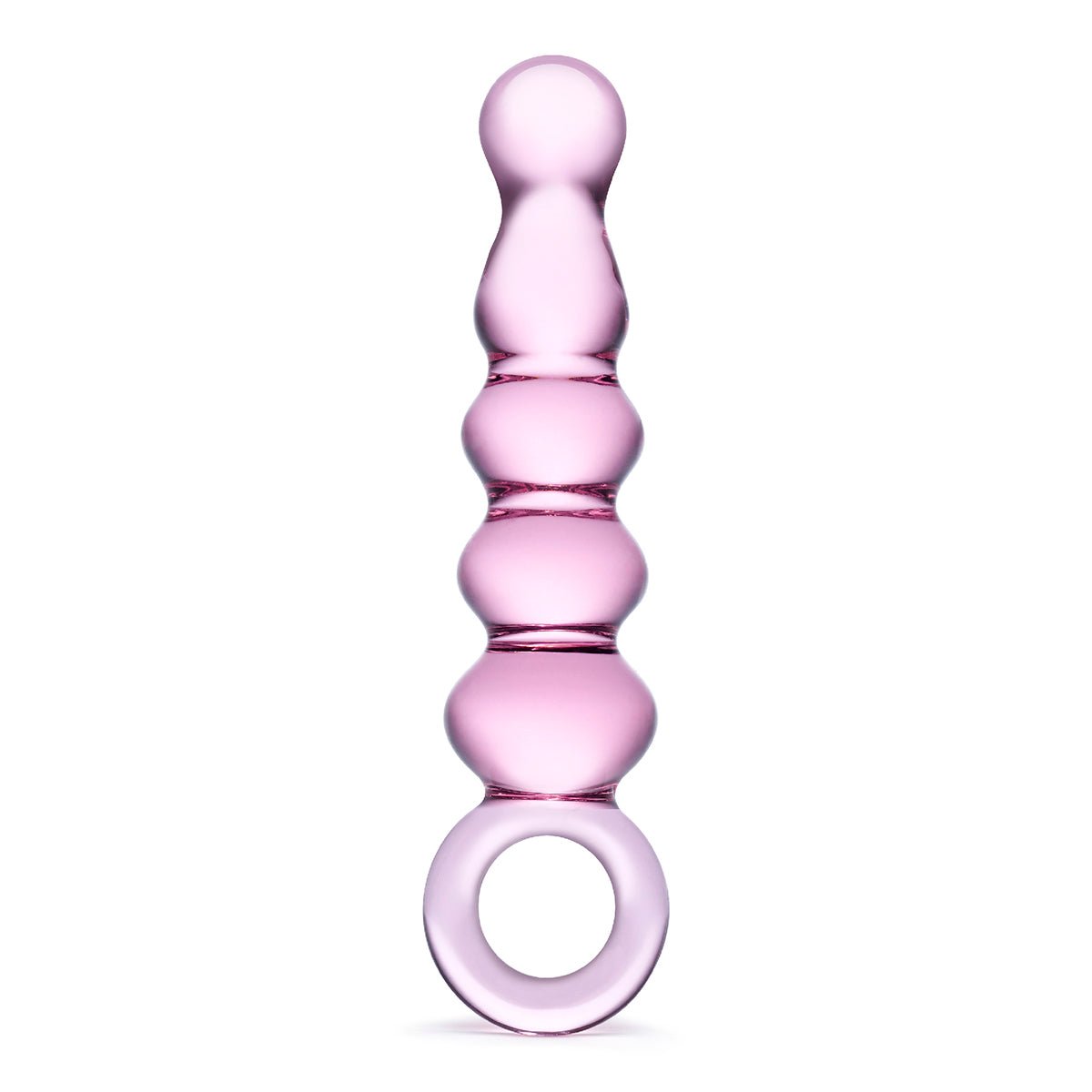 GLAS Quintessence Beaded Anal Slider 7.5&quot; - Royal Sins