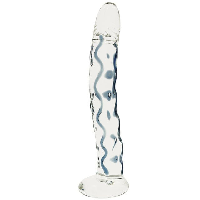 Glass Gem Dildo (Emerald) - Royal Sins