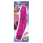 Glitter Gelle Hunk 8in. Multispeed Waterproof Vibe (Pink) - Royal Sins