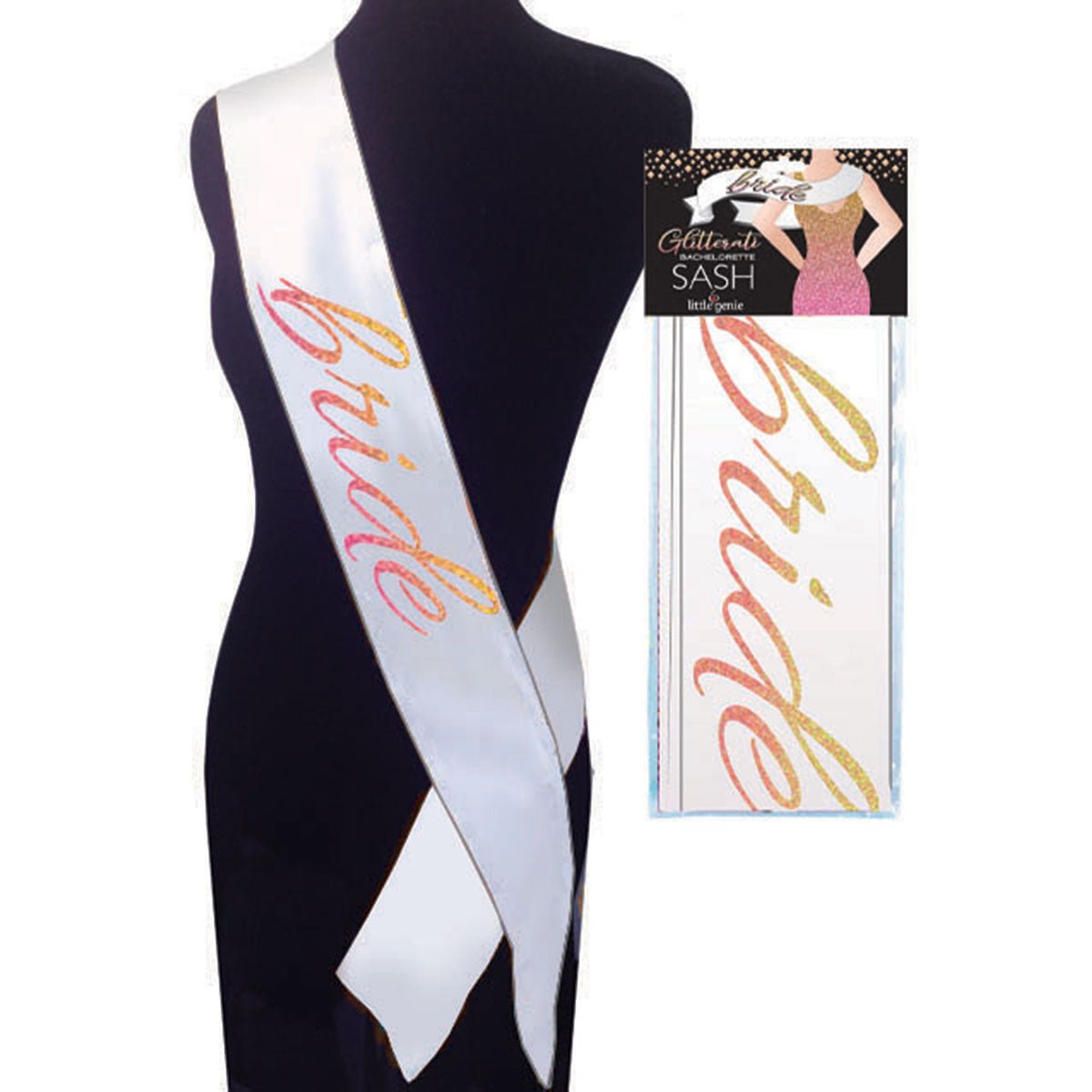 Glitterati Bride Sash - Royal Sins