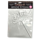 Glitterati Party Bride Straw White - Royal Sins