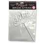 Glitterati Party Bride Straw White - Royal Sins
