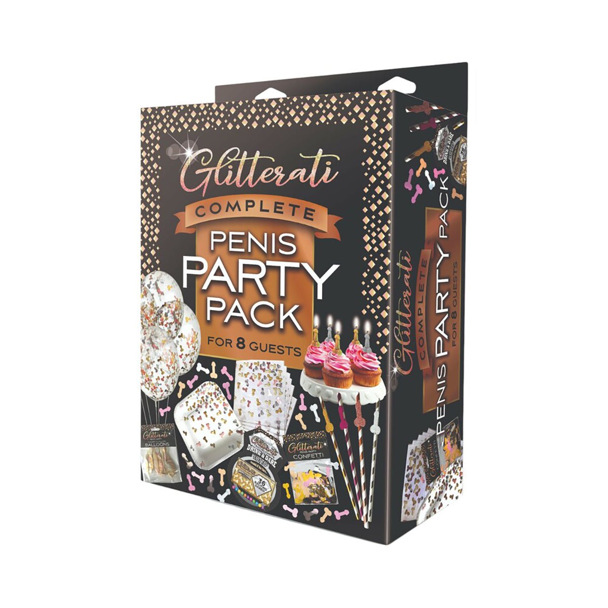 Glitterati Party Pack Penis - Royal Sins