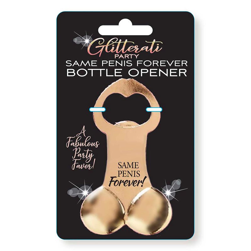 Glitterati Party Same Penis Forever Bottle Opener - Royal Sins