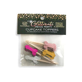 Glitterati Penis Party Cupcake Topper Toothpicks 24 - Pack - Royal Sins