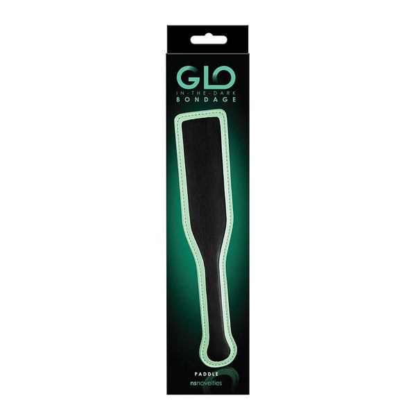 GLO Bondage Paddle Green - Royal Sins
