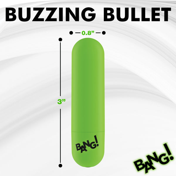 Glow - in - the - Dark Silicone Bullet - Royal Sins