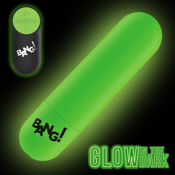 Glow - in - the - Dark Silicone Bullet - Royal Sins