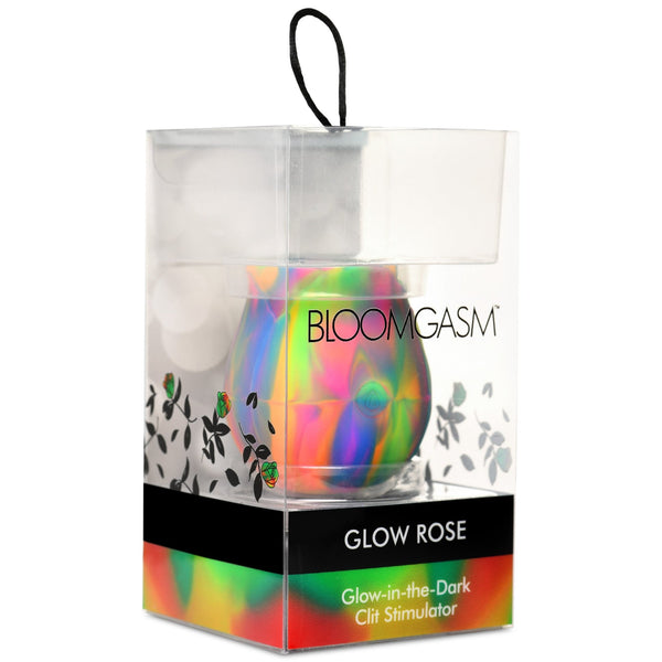 Glow Rose Glow - in - the - Dark Clitoral Stimulator - Royal Sins