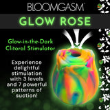 Glow Rose Glow - in - the - Dark Clitoral Stimulator - Royal Sins