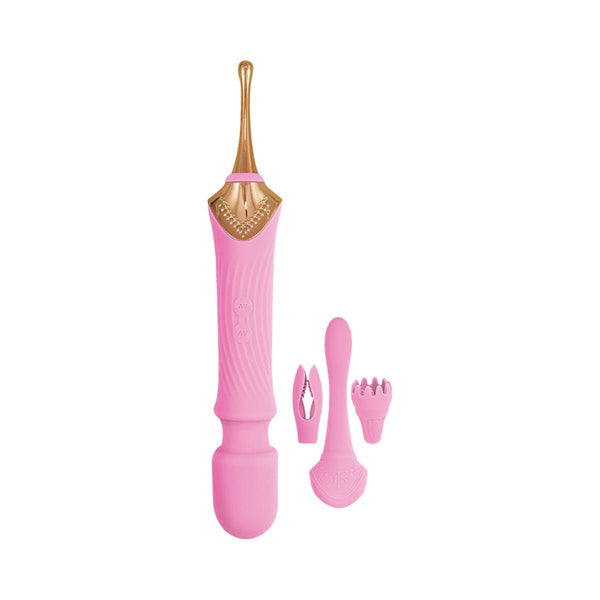 Goddess Pink Elegance Massager Pink - Royal Sins
