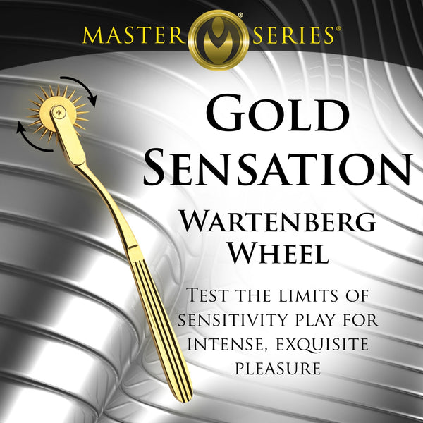 Gold Sensation Wartenberg Wheel - Royal Sins