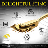 Gold Sensation Wartenberg Wheel - Royal Sins