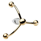 Golden Claw Head Urethral Plug - Royal Sins