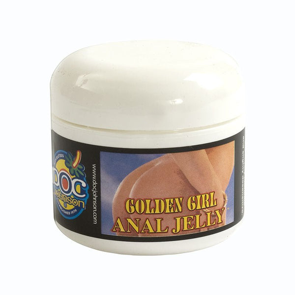 Golden Girl Anal Jelly 2oz. - Royal Sins