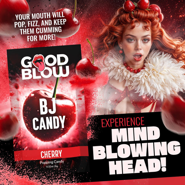 Good Blow Cherry Popping BJ Candy - Royal Sins