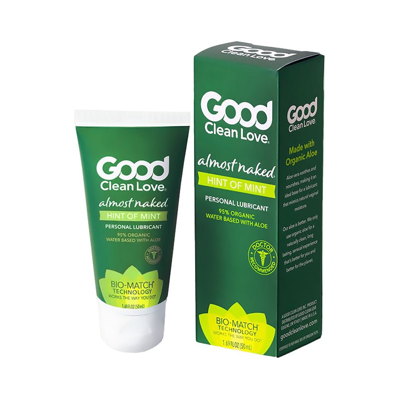 Good Clean Love Almost Naked Hint of Mint Personal Lubricant 1.69 oz. - Royal Sins