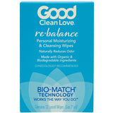 Good Clean Love Rebalance Cleansing Wipes 12 ct. - Royal Sins