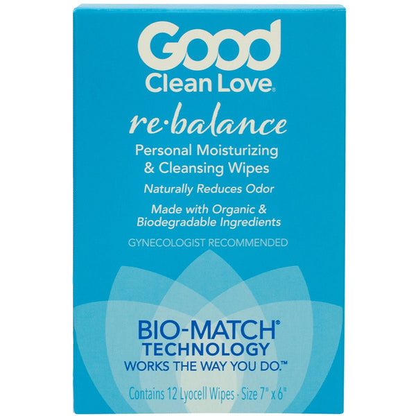 Good Clean Love Rebalance Cleansing Wipes 12 ct. - Royal Sins