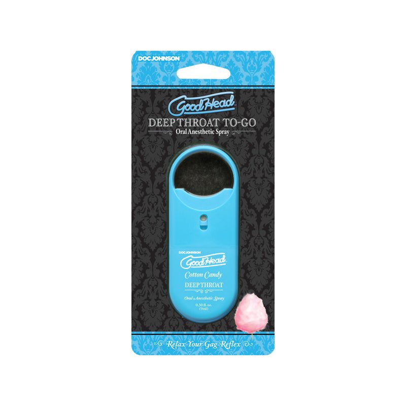 GoodHead - Deep Throat Spray To - Go - Cotton Candy - 0.30 fl. oz. - Royal Sins