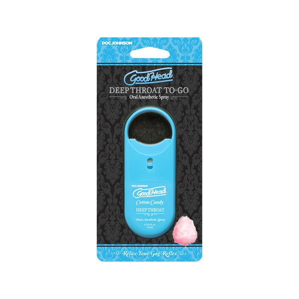 GoodHead - Deep Throat Spray To - Go - Cotton Candy - 0.30 fl. oz. - Royal Sins