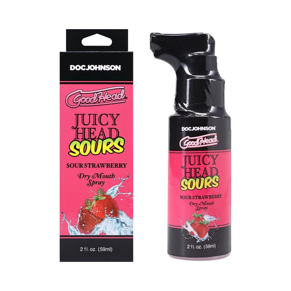 GoodHead Juicy Head Dry Mouth Spray Sour Strawberry 2 oz. - Royal Sins