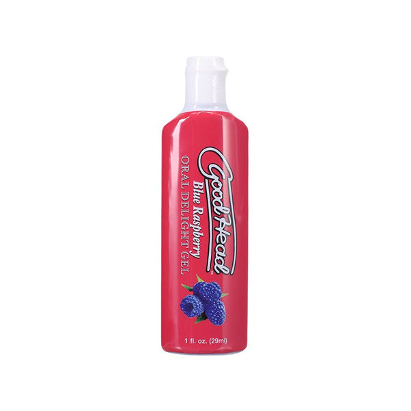 GoodHead Oral Delight Gel Blue Raspberry 1 oz. - Royal Sins