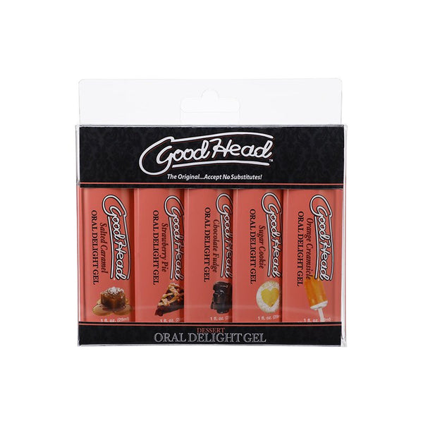 GoodHead Oral Delight Gel Dessert 5 Pack 1 oz. - Royal Sins