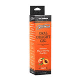 GoodHead Oral Delight Gel Peach 4 oz. - Royal Sins