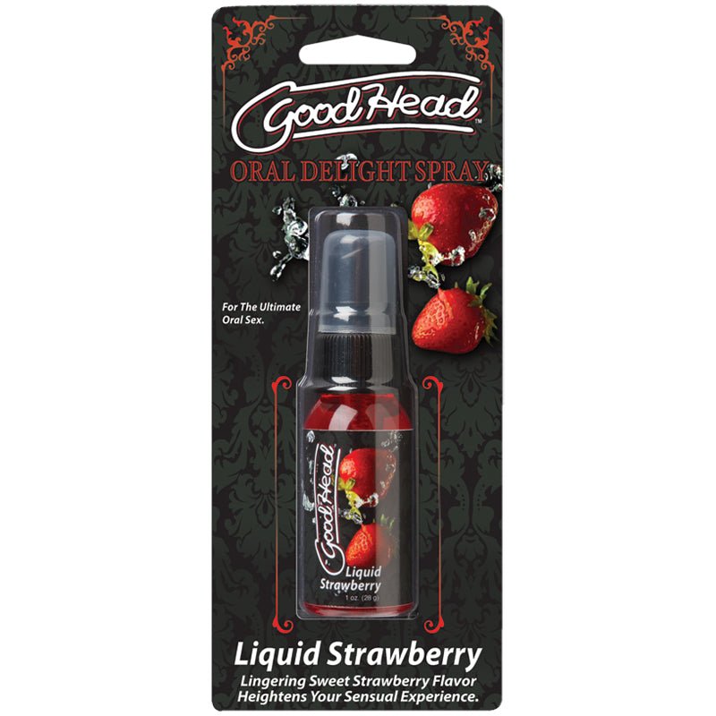 GoodHead - Oral Delight Spray - Liquid Strawberry 1oz - Royal Sins