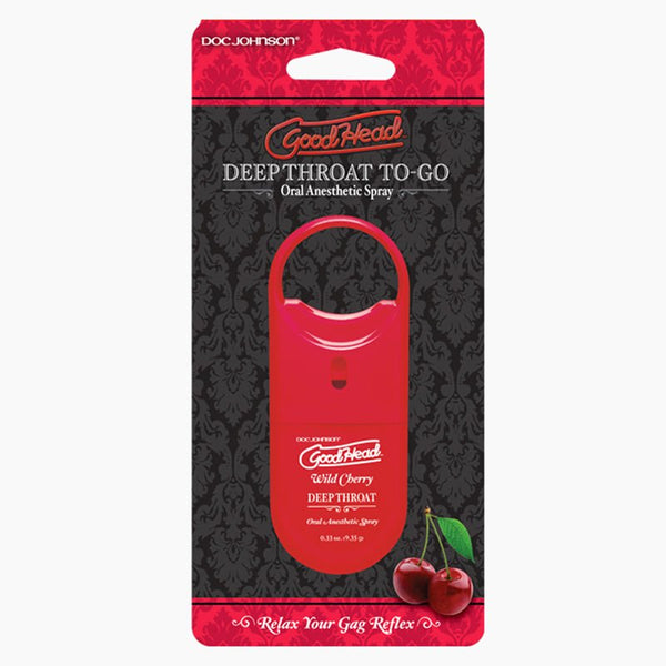Goodhead to Go - Deep Throat Spray .33oz. Wild Cherry - Royal Sins