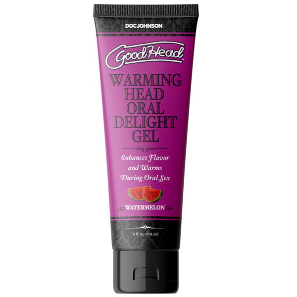 GoodHead Warming Head Oral Delight Gel Watermelon 4 oz. Bulk - Royal Sins