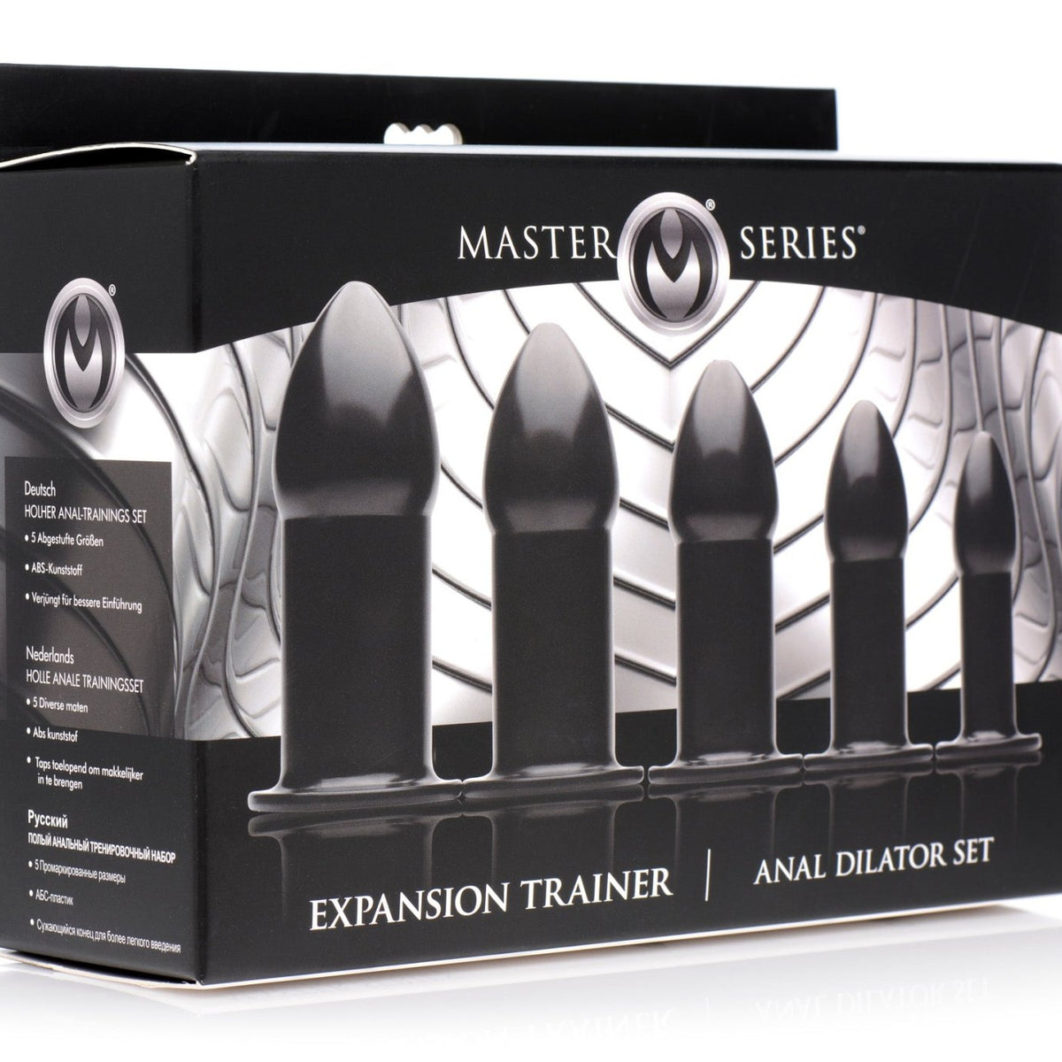 Graduated Anal Trainer Plug Set - Royal Sins